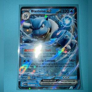 Blastoise ex 009/165 Double Rare